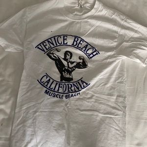 Venice beach vintage thrifted style t shirt